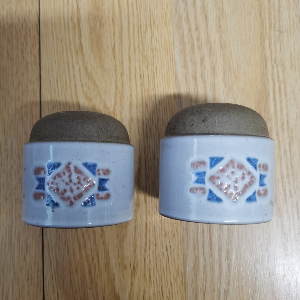 Southwest Stoneware Salt & Pepper Shakers Made in Japan